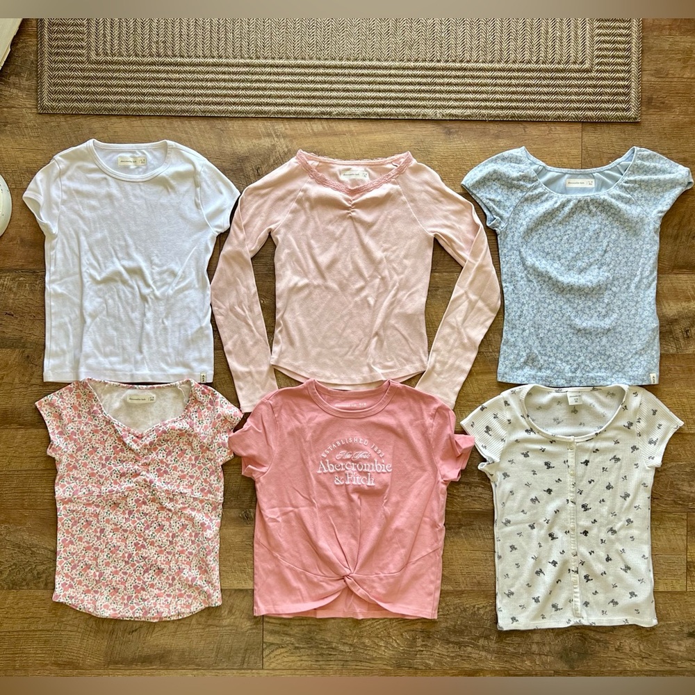 Abercrombie 11/12 Girls Dress Shirts Bundle